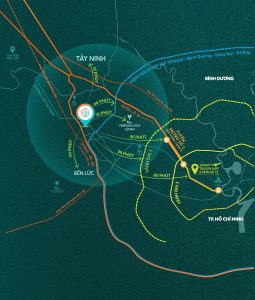 vị trí dự án vinhomes green city