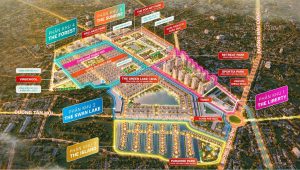 Mặt bằng tổng thể Vinhomes Green CIty